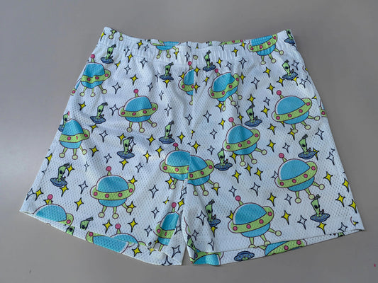 White Swim Trunks