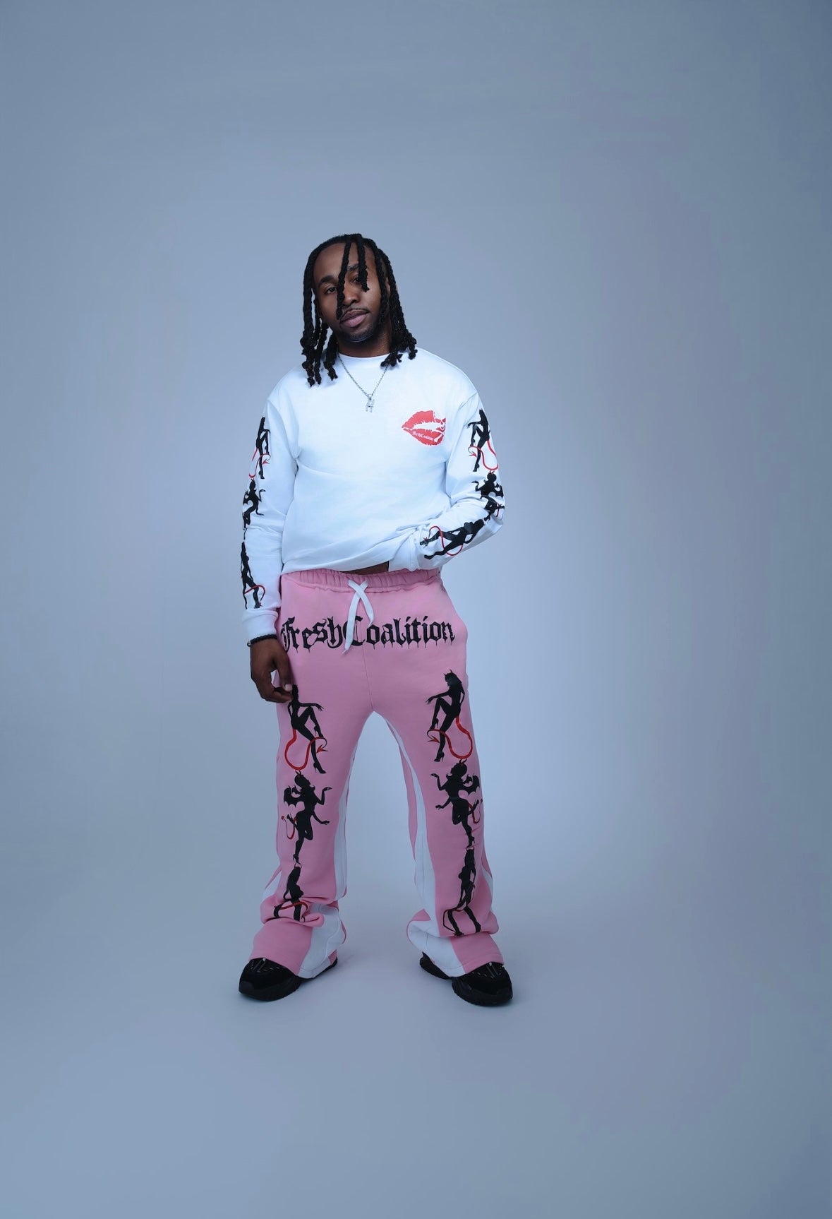 Pink Sin Sweatshirt & Pants Bundle