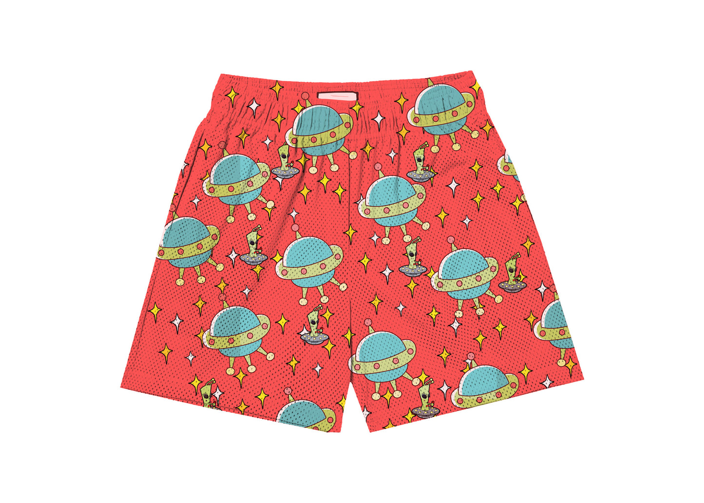 Red Swim Trunks